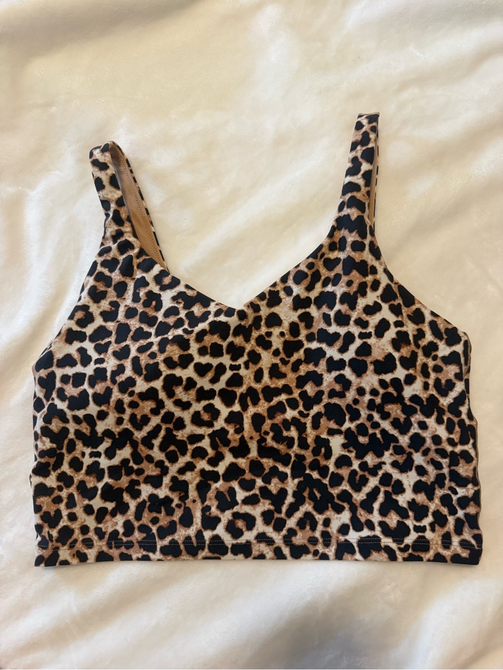 Aerie Leopard-Print V-Neck Tank